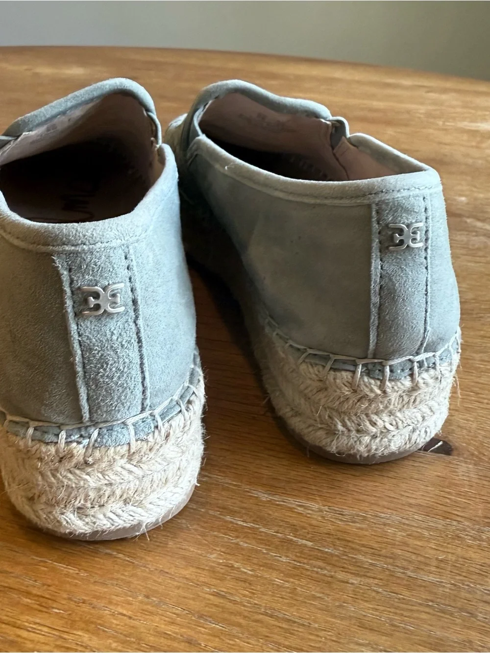 Sam Edelman slip-on espadrilles Light Sage Size 8